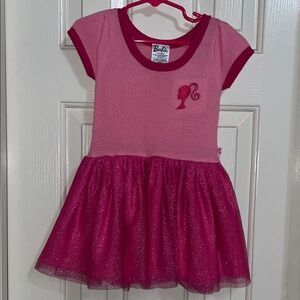 Barbie Toddler Girls pink Dress 2T